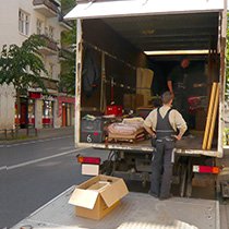 Childs Hill Van with Man Hire