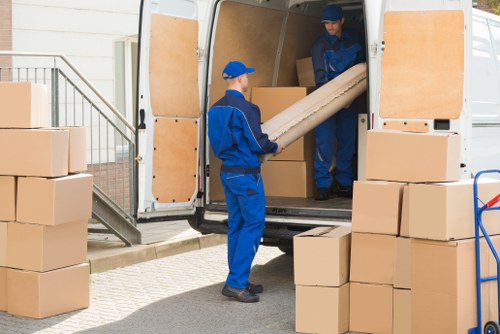 Man with van removal service in Childshill for local home and business moves