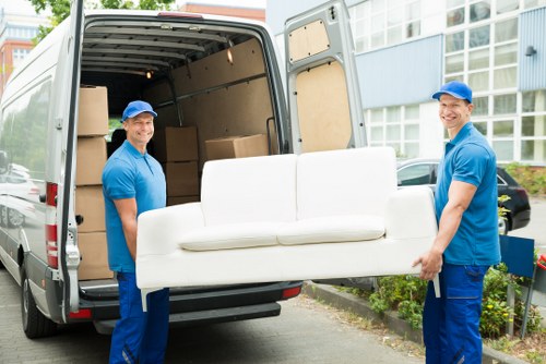 Customer complaint review process with moving service records