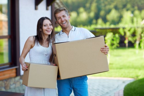 Prepared moving truck service for a Childshill relocation