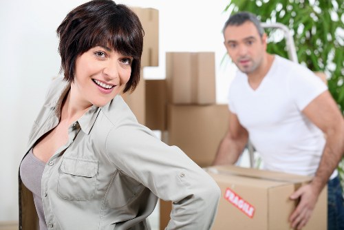 Van transport for furniture and boxes in Childshill